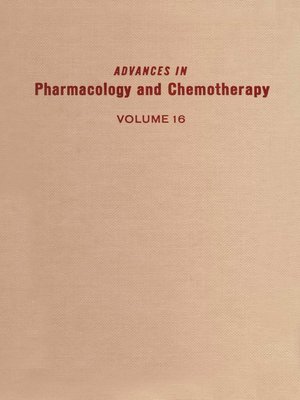 cover image of Advances in Pharmacology and Chemotherapy